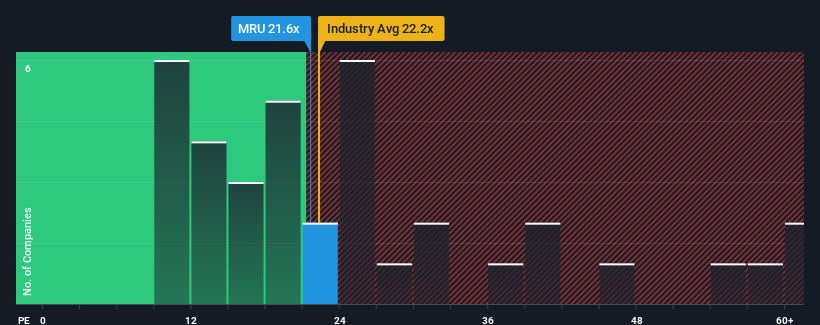 pe-multiple-vs-industry