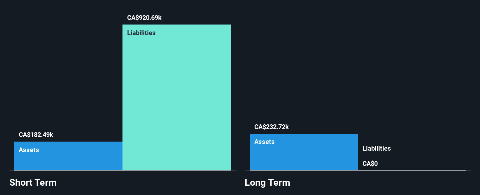 TSXV:PA Financial Position Analysis as at Nov 2024