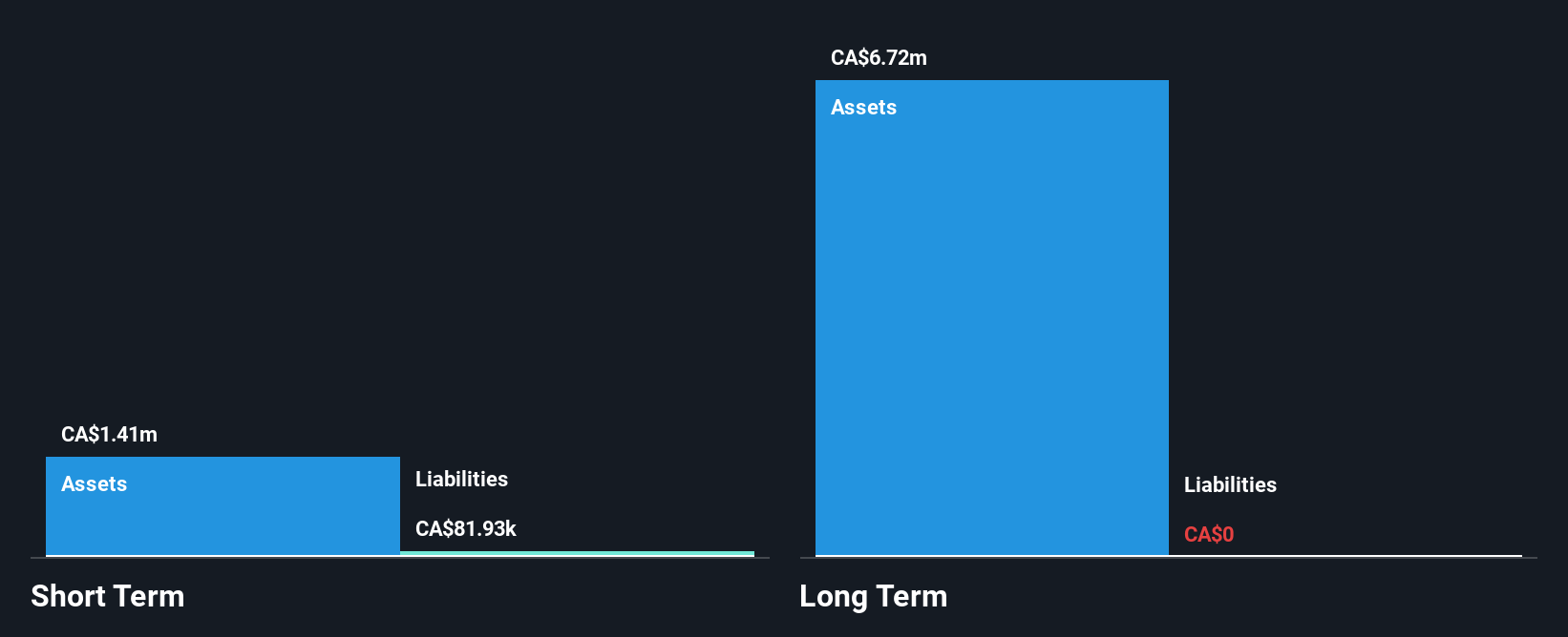 TSXV:PEAK Financial Position Analysis as at Jan 2025