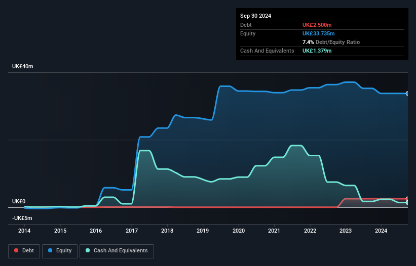 AIM:TLY Debt to Equity History and Analysis as at Dec 2024