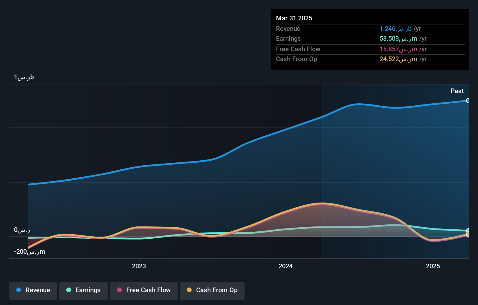 SASE:8070 Earnings and Revenue Growth as at Dec 2024