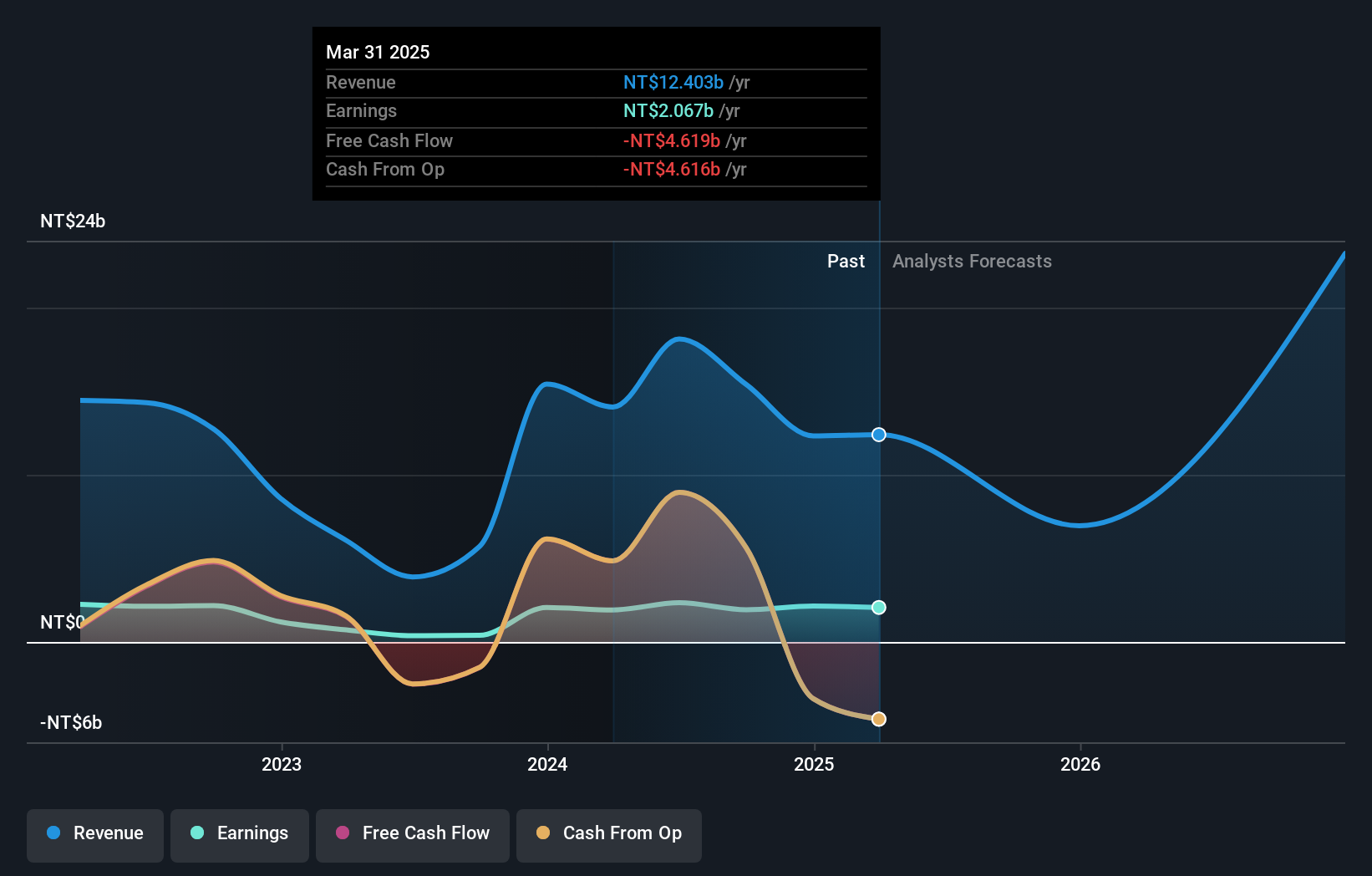 TWSE:6177 Earnings and Revenue Growth as at Dec 2024