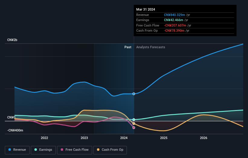 SZSE:002606 Earnings and Revenue Growth as at Aug 2024