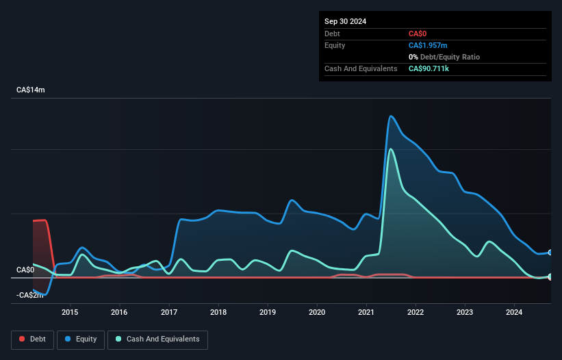 TSXV:ALY Debt to Equity History and Analysis as at Dec 2024