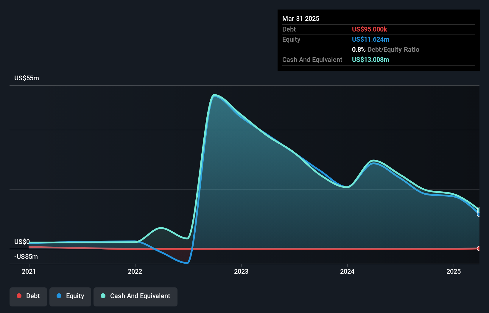 VANI Debt to Equity History and Analysis as at Jul 2025