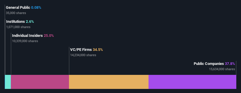 TSE:299A Ownership Breakdown as at Dec 2024