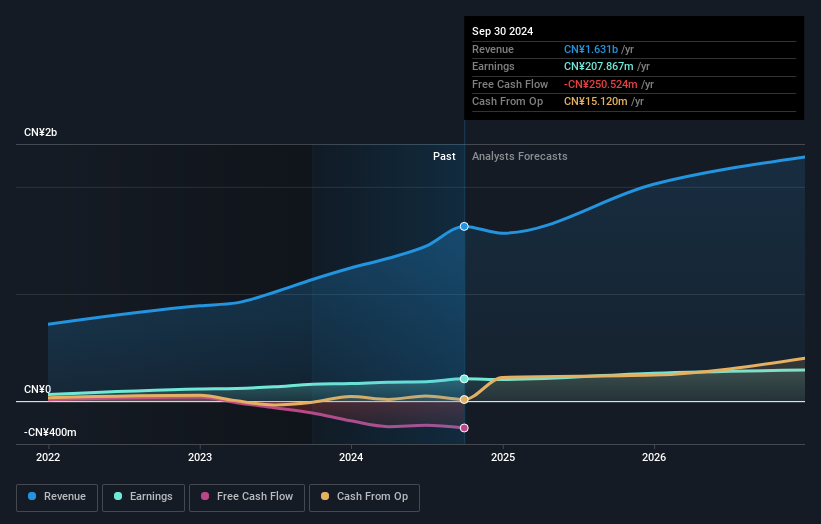 SZSE:001380 Earnings and Revenue Growth as at Dec 2024