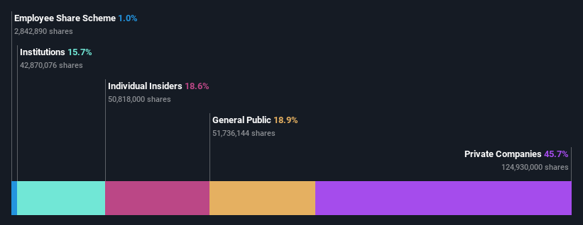 SZSE:002993 Ownership Breakdown as at Jul 2024