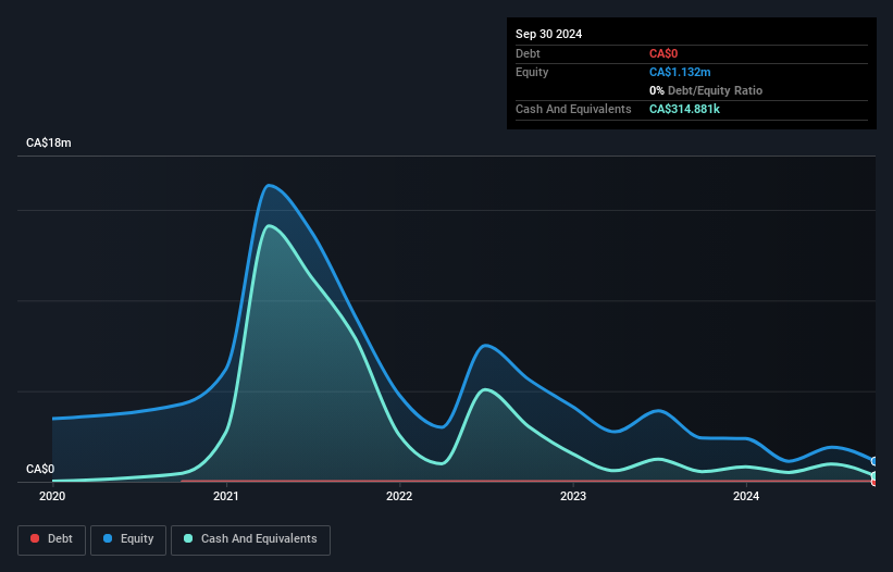 TSXV:TSLV Debt to Equity History and Analysis as at Feb 2025