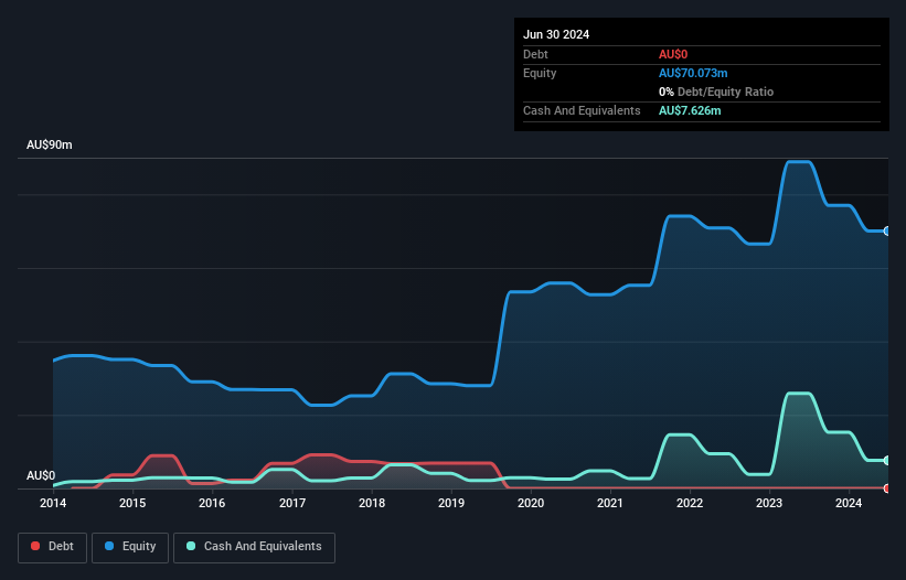 ASX:PEK Debt to Equity History and Analysis as at Nov 2024